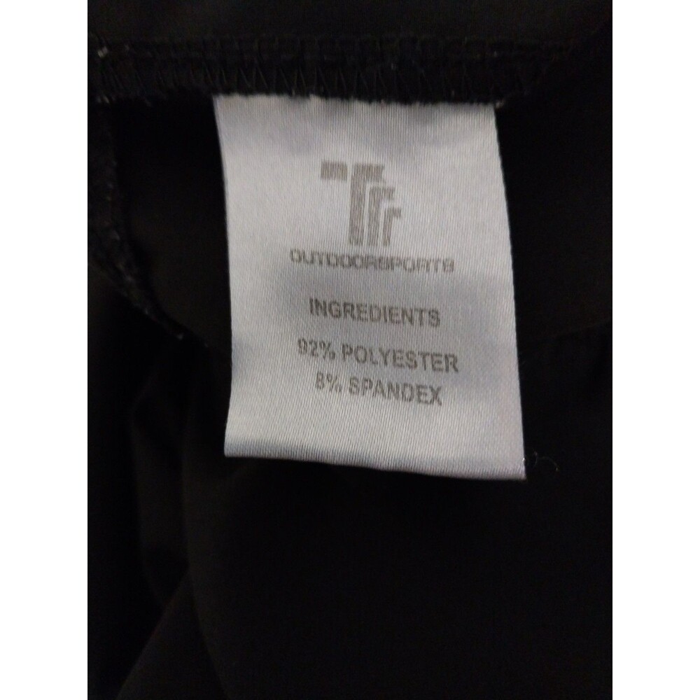 TRR Men's Hiking Track Pants with Zipper Pocket Stretch Waist Black Size XXLarge - Picture 6 of 7